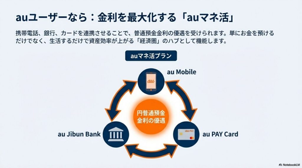 auマネ活プラン連携で金利優遇やPontaポイント還元を受けるau経済圏のメリット